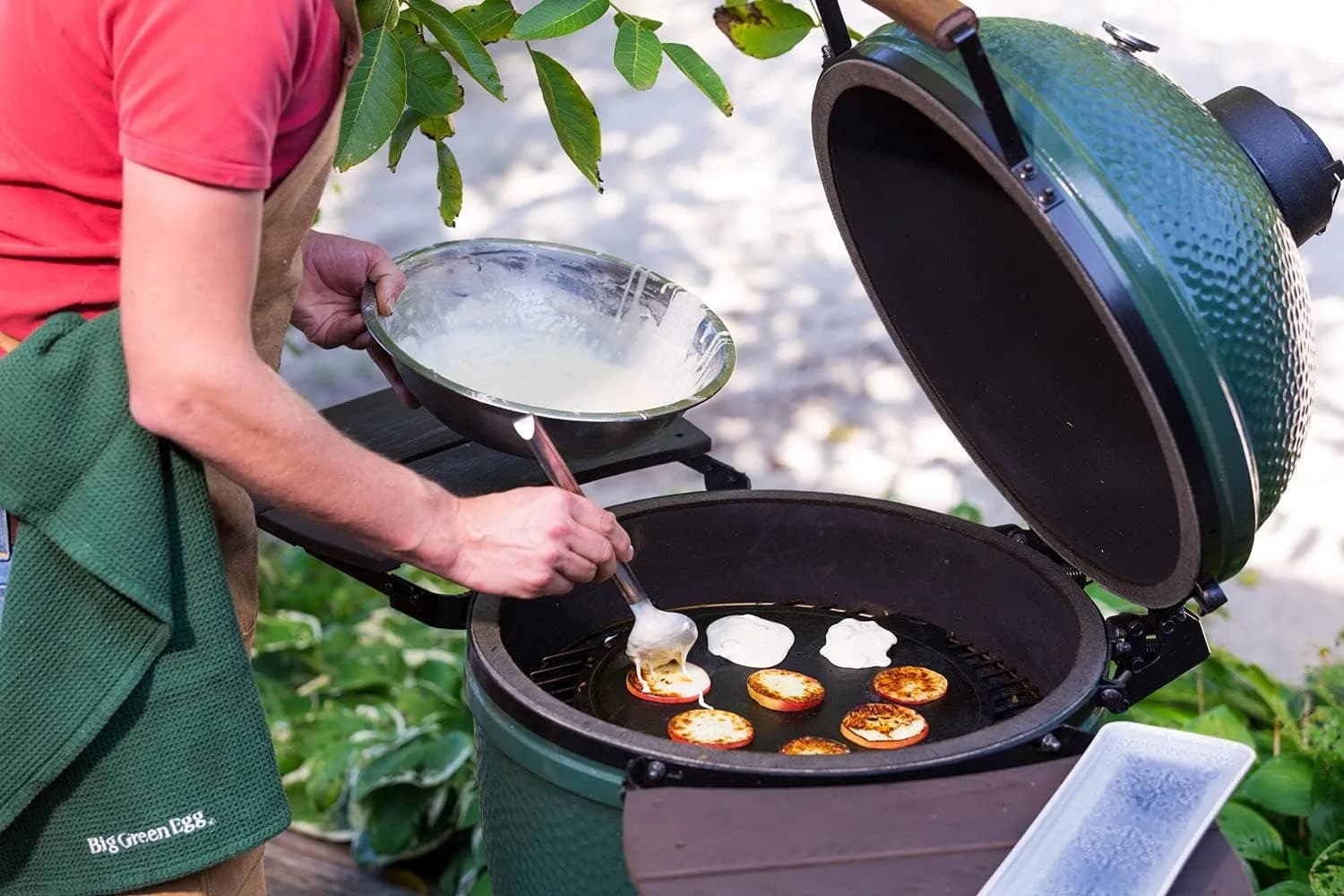 Big Green Egg Parrilla de Hierro Fundido Large (35 cm)