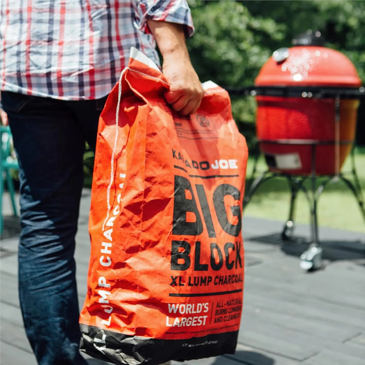 Kamado Joe Big Block XL carbón lump 9.1 kg