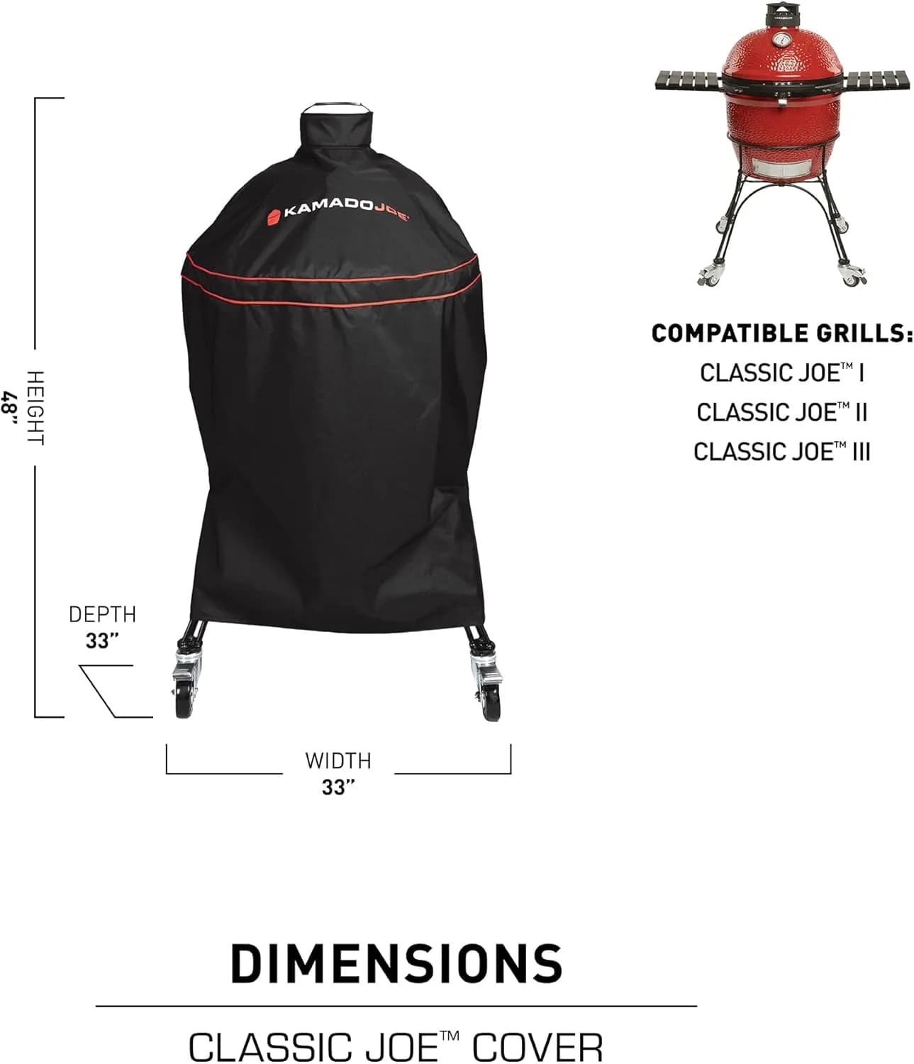 Kamado Joe Funda Oficial Classic Joe