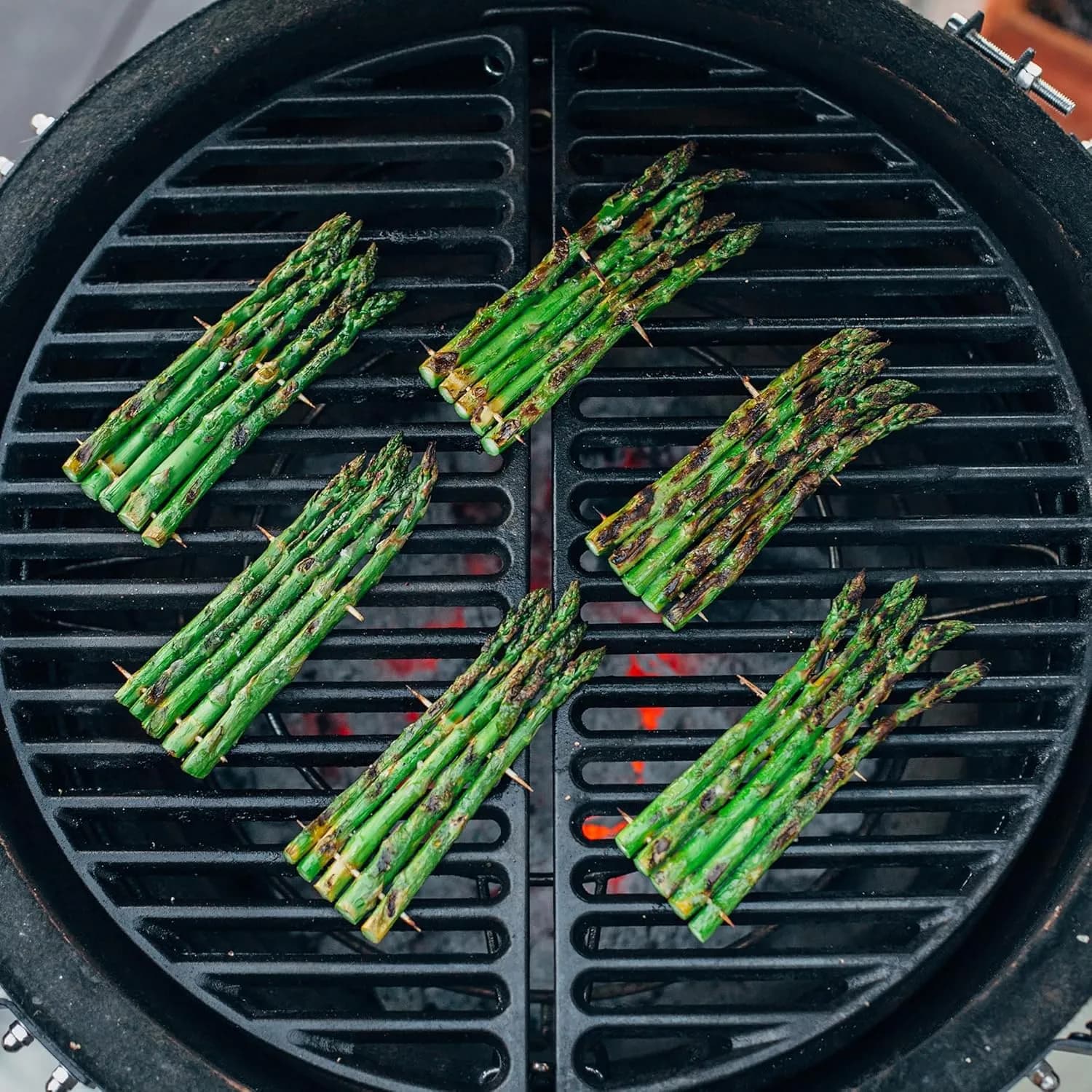 Kamado Joe rejilla de hierro fundido media luna (Classic)