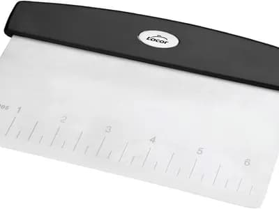 Lacor 67029: rasqueta de panadero de acero inoxidable con mango (vista 1)