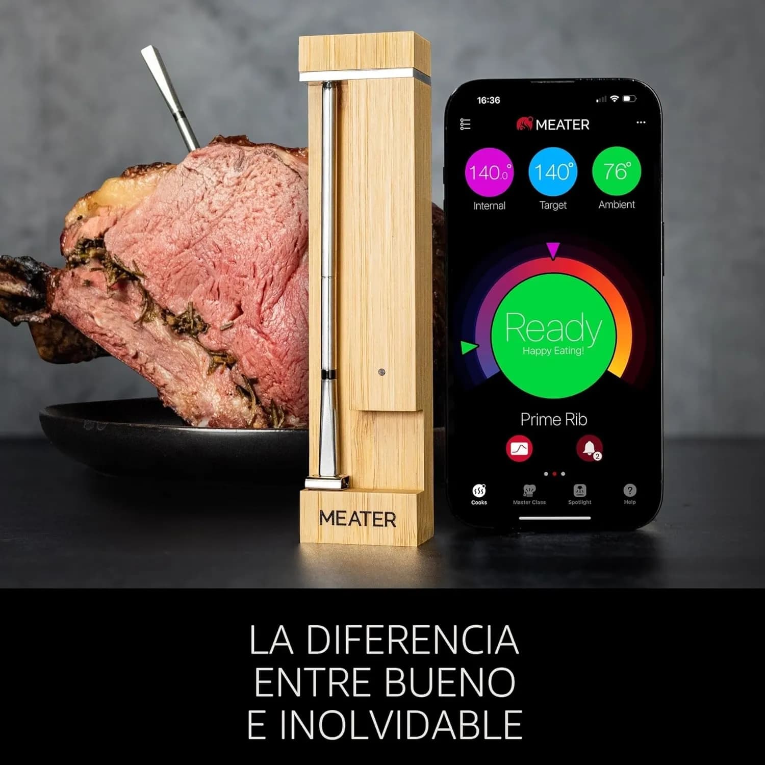 MEATER Pro / 2 Plus Termómetro de Sonda Inalámbrica