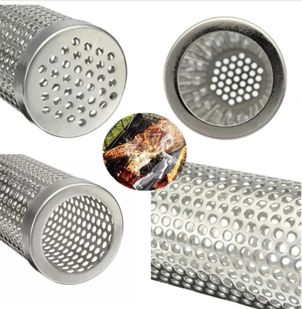 Generador de Humo Frío, Tubo Ahumador de 6 pulgadas,Tubo de Acero Inoxidable 304 para Alimentos a la Parrilla  (vista 2)