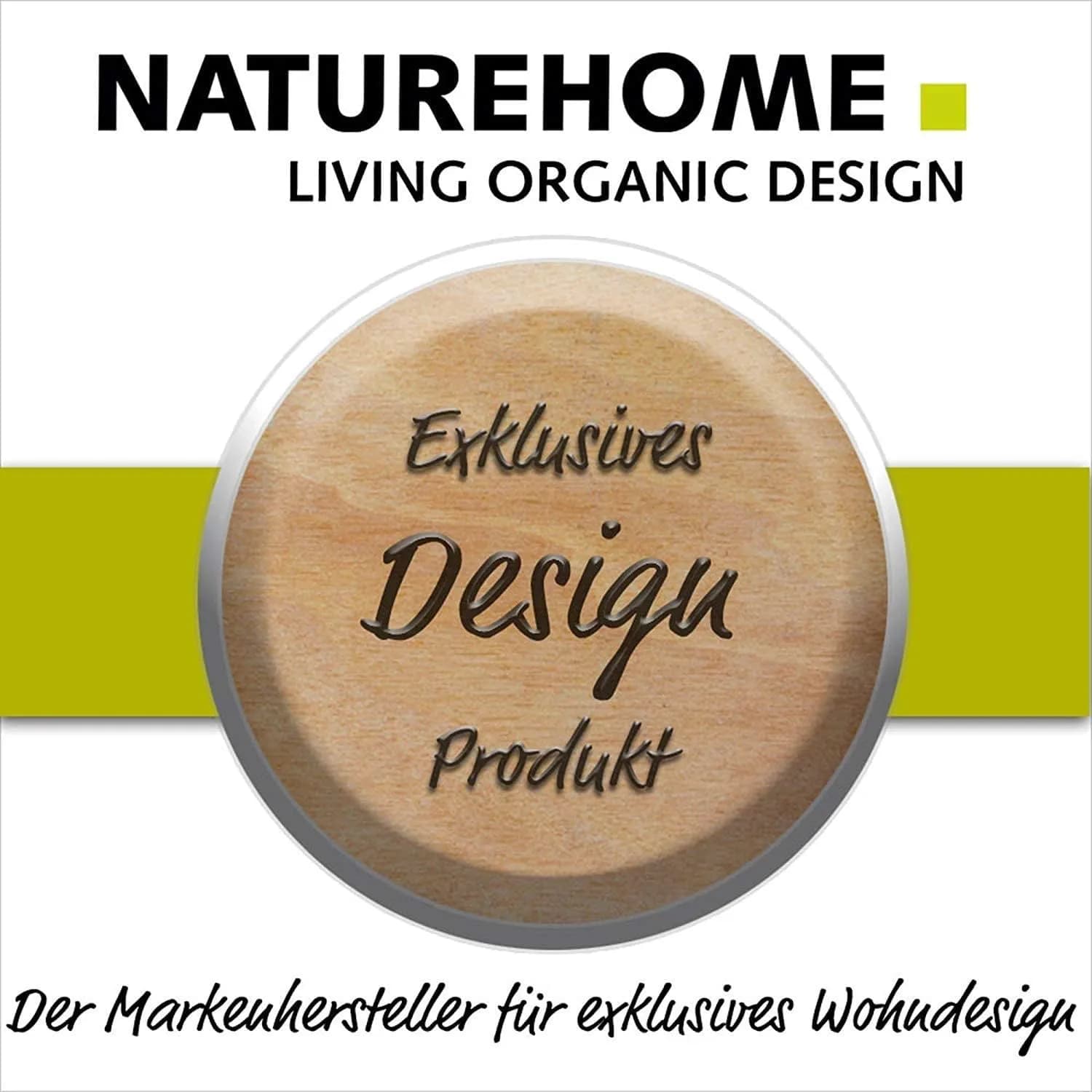 Naturehome Tabla de Cortar Nogal 58x36x3 cm