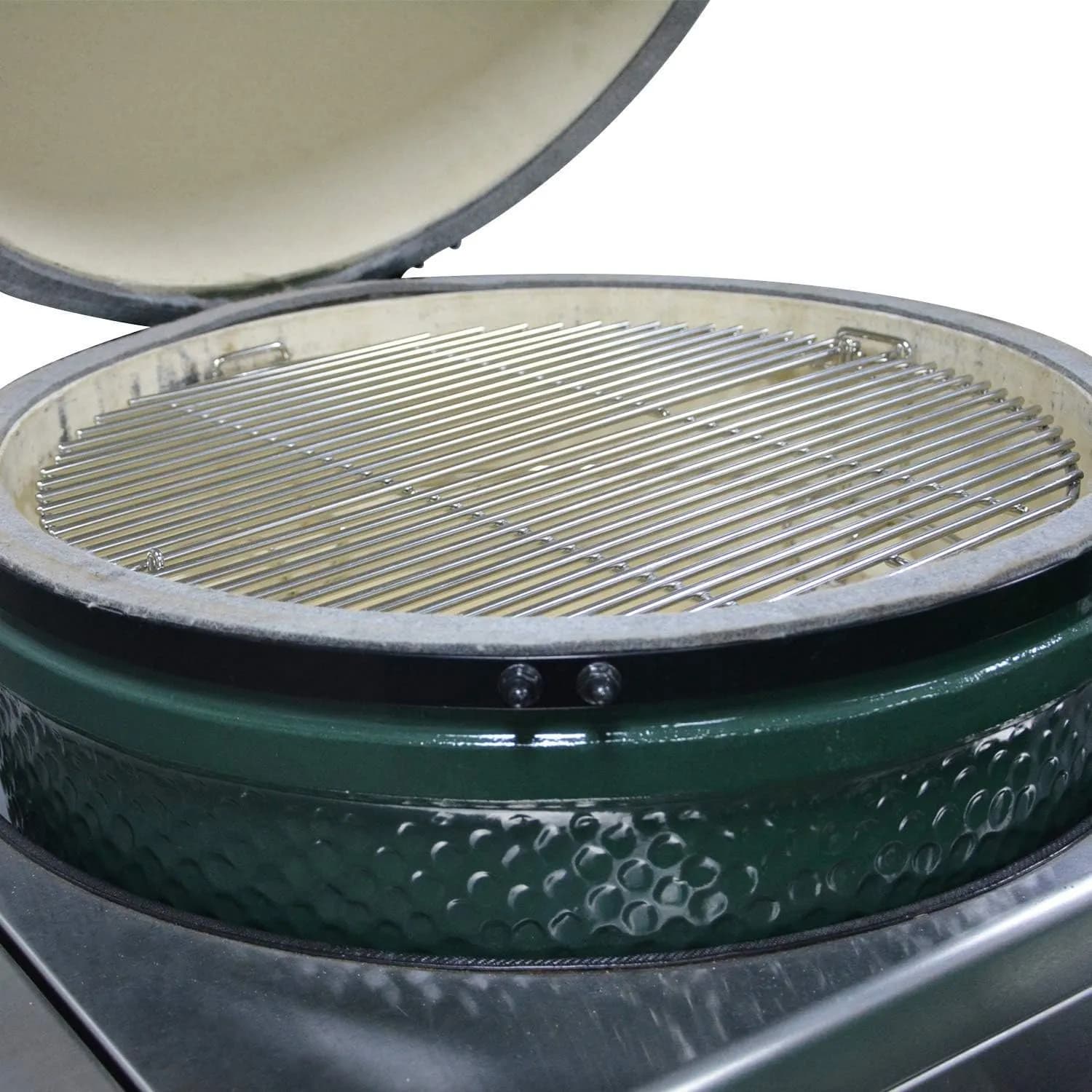 Onlyfire GCG-8552 Sistema de Cocción (2 parrillas + rack + 2 deflectores) para Kamado Large