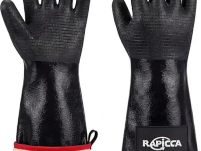 Rapicca Guantes de Barbacoa XL 43 cm