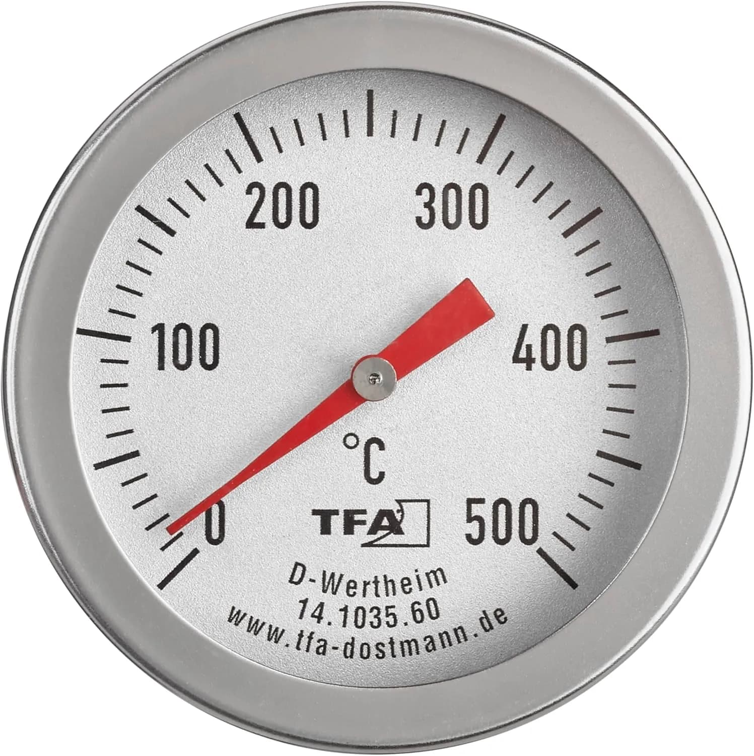 TFA Dostmann Termómetro profesional para horno 14.1035.60, de acero inoxidable, con sensor de temperatura larg (vista 2)
