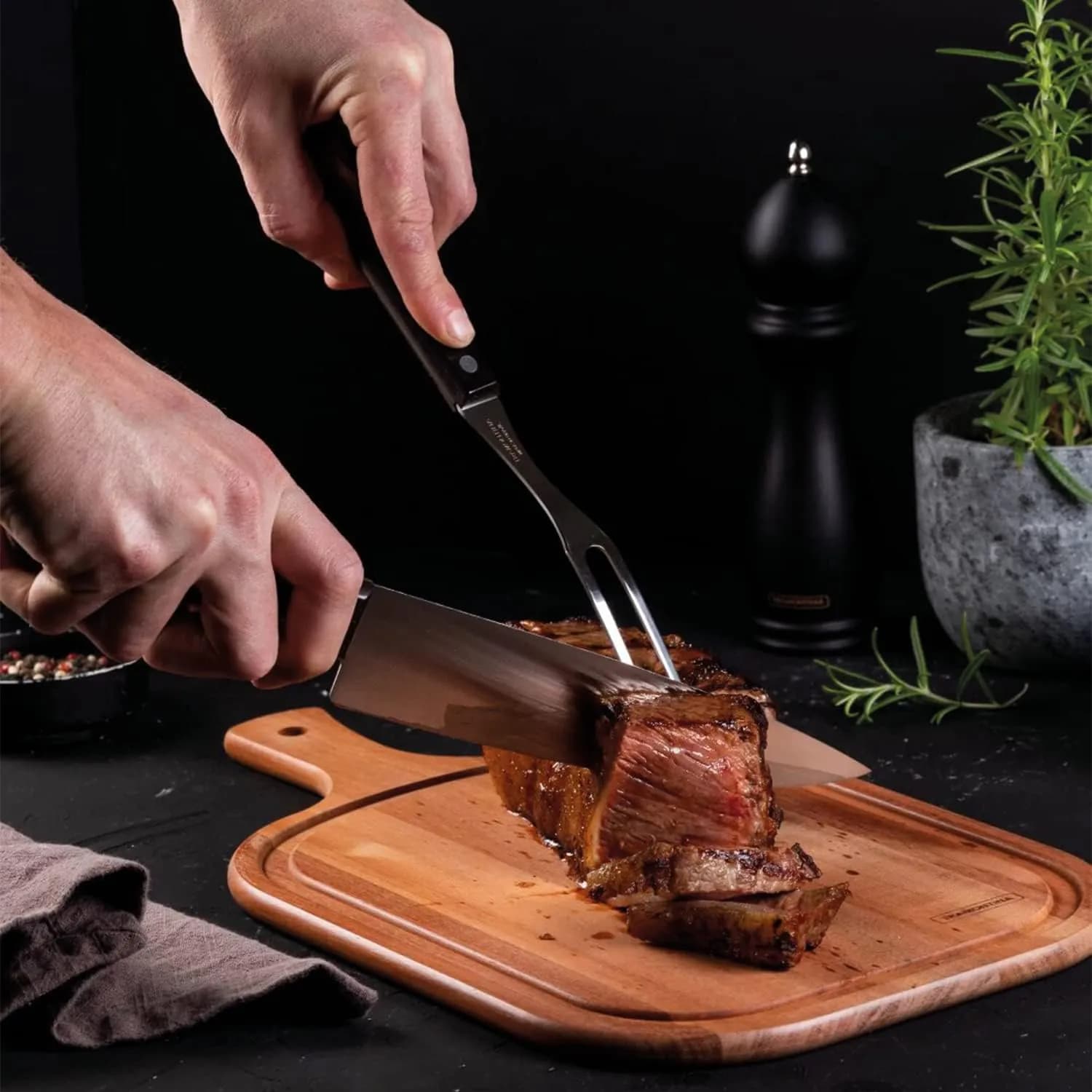 Tramontina Churrasco Set 3 Piezas Polywood