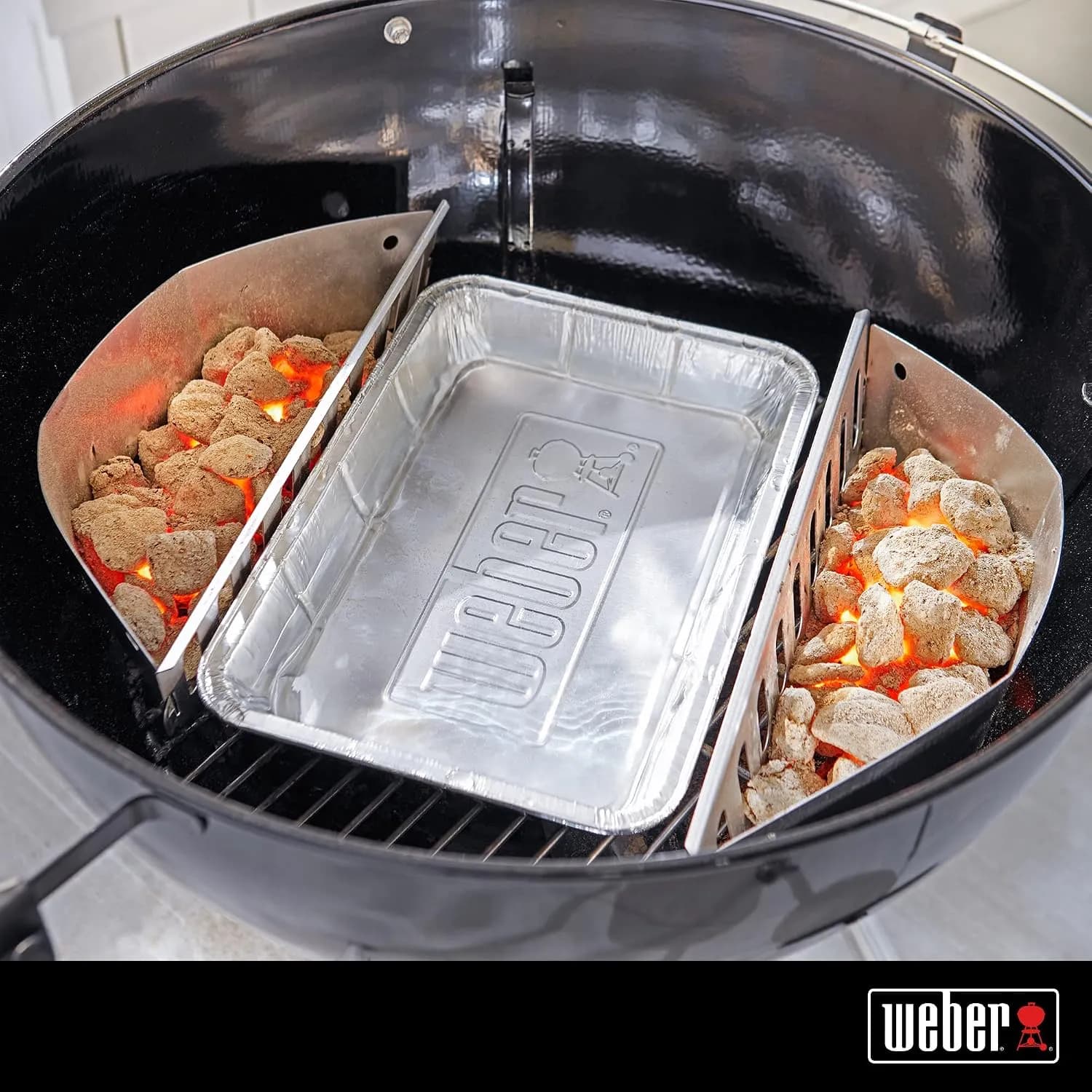 Weber 6415 - Bandejas de goteo Aluminio pequeñas (10 uds) (vista 2)