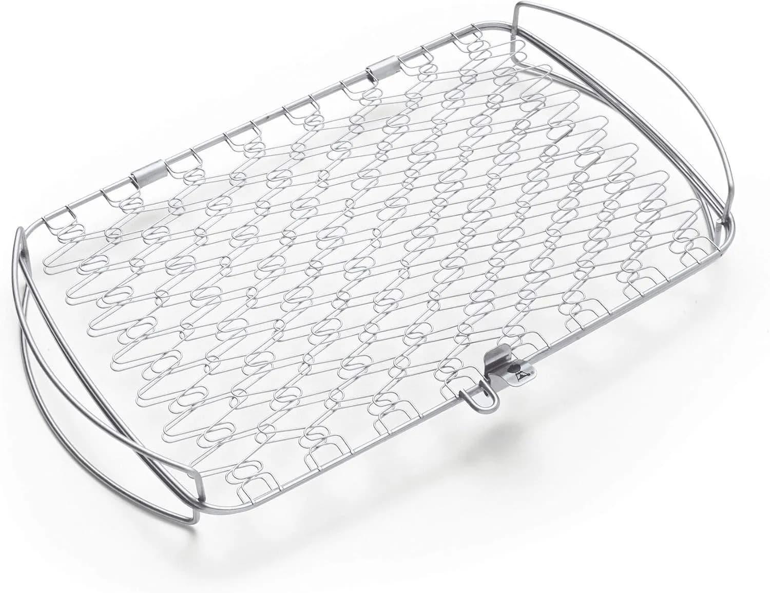 Weber Cesta para Pescado & Verduras, grande (46 x 28 cm), acero inoxidable, ideal para pescado y verduras deli (vista 3)
