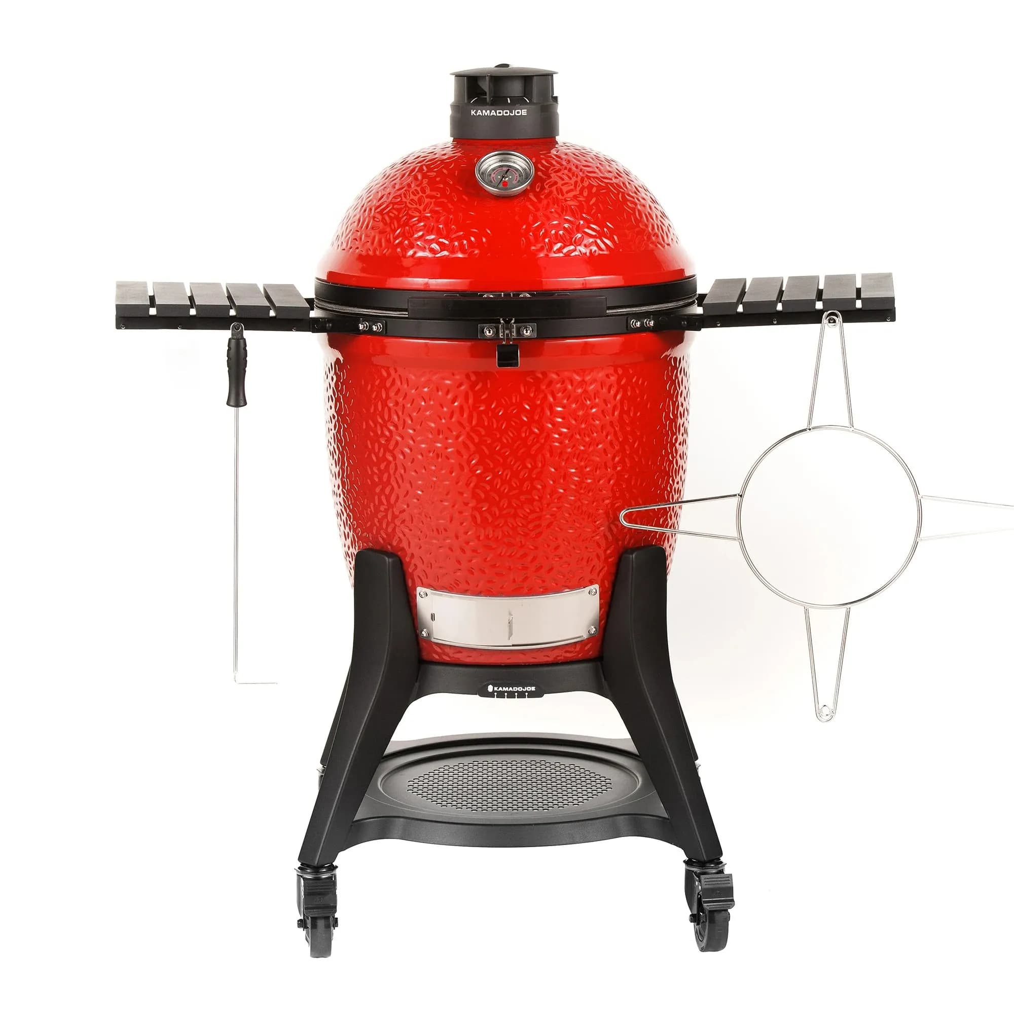 Kamado Joe Classic III en una terraza al atardecer