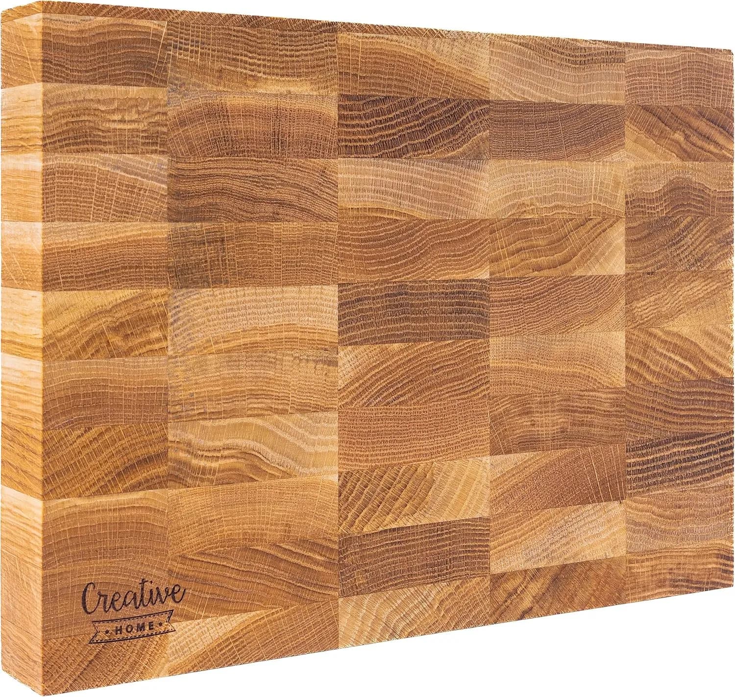 Creative Home Bloque de Carnicero Roble 32x24x4 cm