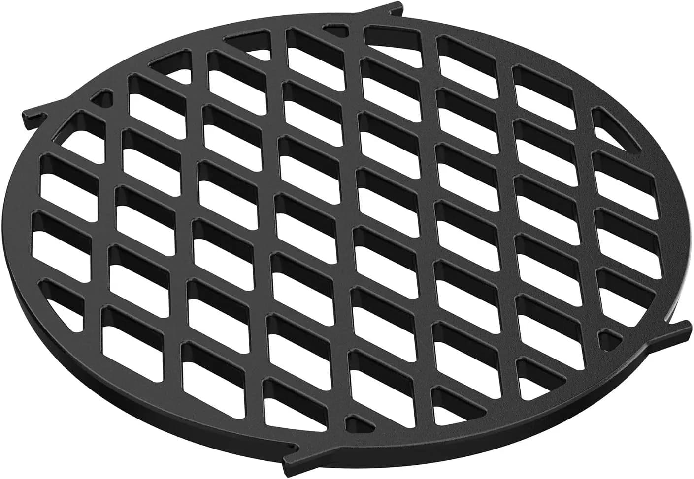 Onlyfire Gourmet BBQ System Rejilla de Hierro Fundido para Weber Kettle 22.5"